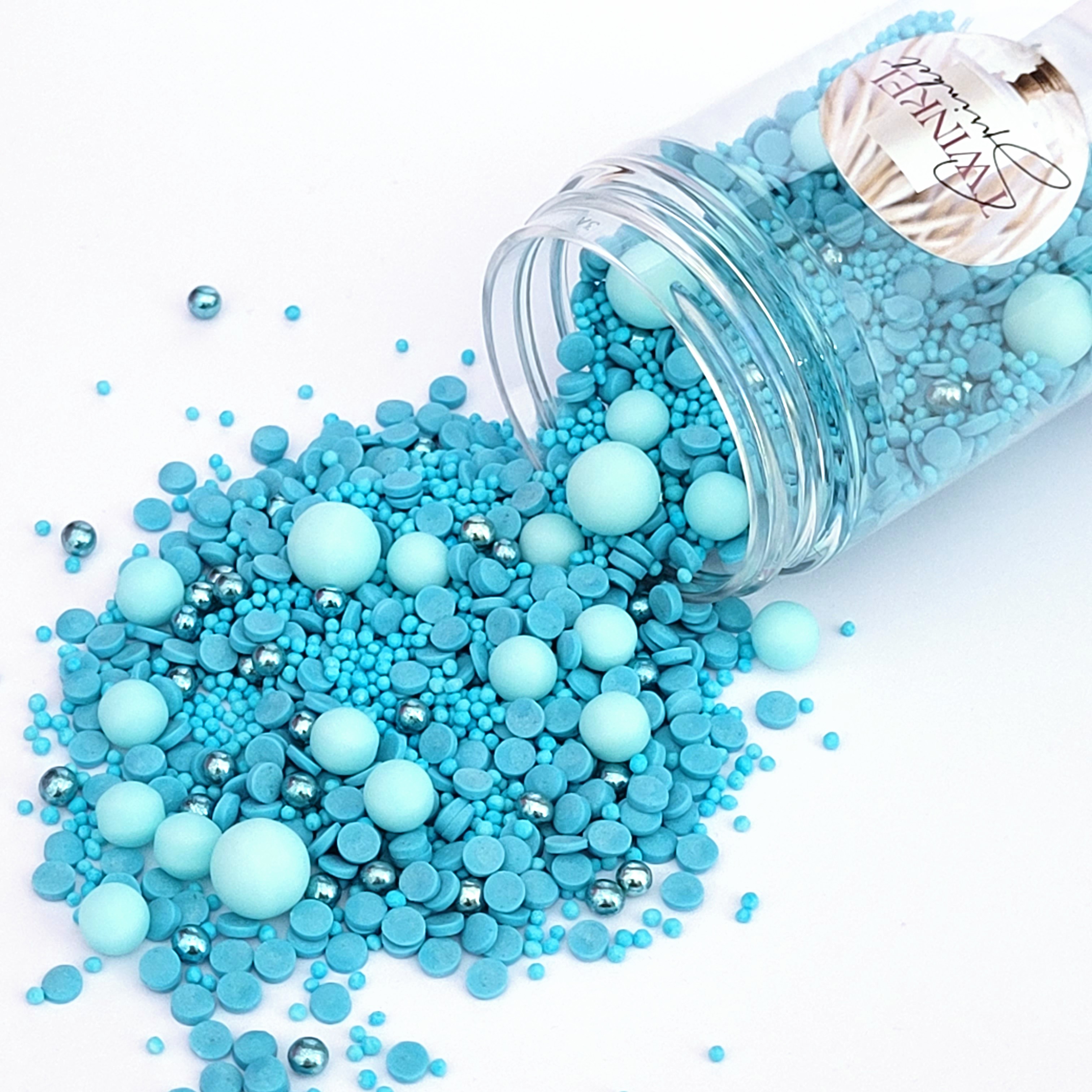 Twinkel Sprinkel Unicolor Blauw- 70 gr