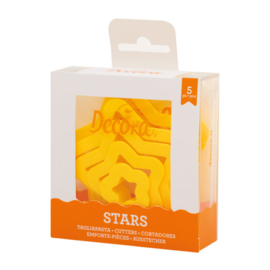 Star cutter set 5 pcs