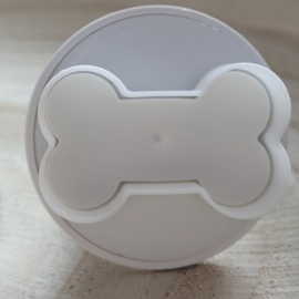 Os (bone) emporte-pièces - 3 pcs par 5 pcs revendeurs