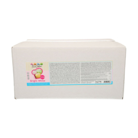 Suikerpasta Bright White (hagelwit) 12.5 Kg (5 x 2.5 kg)