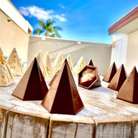 BWB moule à chocolat pyramide hexagonal 3D