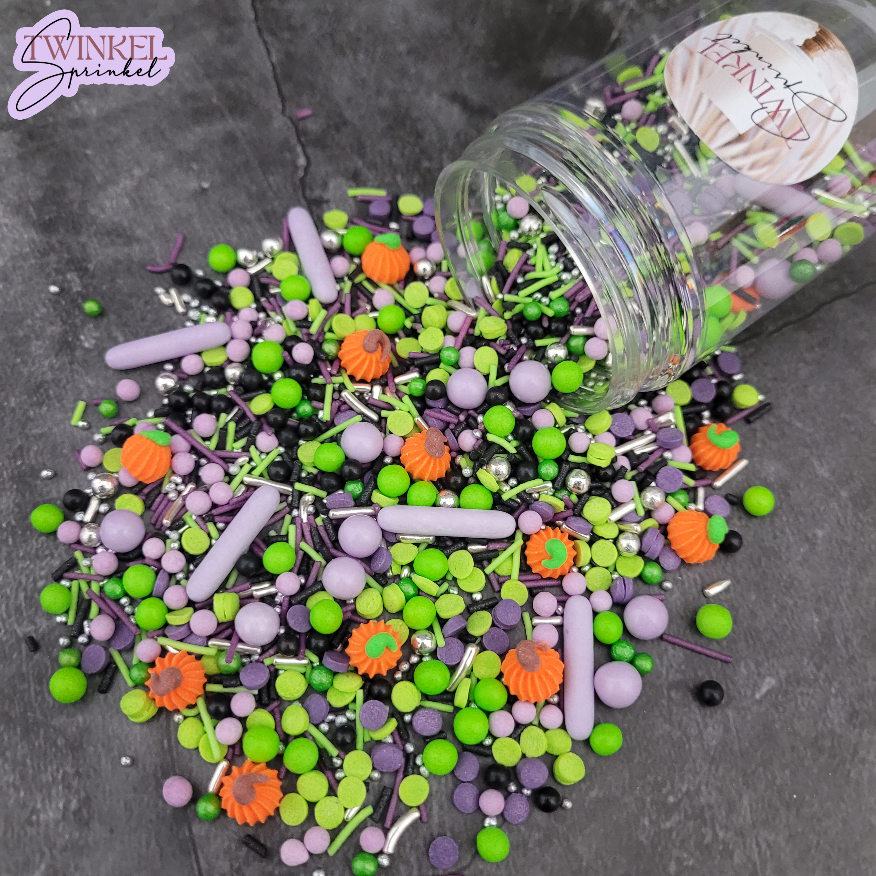 Happy Halloween sprinklemix - 70 gr - 5 pcs revendeurs