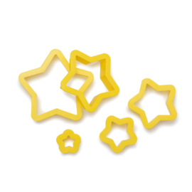 Star cutter set 5 pcs