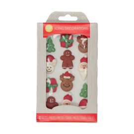 Christmas Sugar decoration Wilton - 12 st