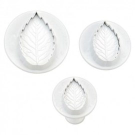 PME plungerset Rose Leaf large