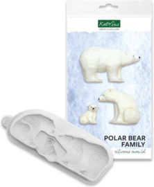 Polar Bear Family by Katy Sue (silicone mal)