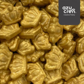 Crowns gold mix - 90 gr (sugar decoration)