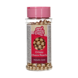 Crispy Choco Pearls metallic Gold 60 gr