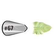 Wilton Icing Tip #067 feuille (leaf)