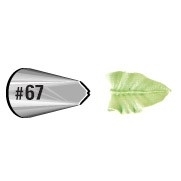 Wilton Icing tip #067 Leaf