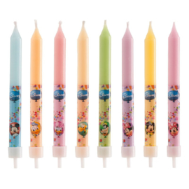 Mickey et ses amis bougies d'anniversaire 8 pcs