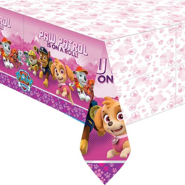 Paw Patrol table cover Pink