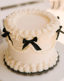 Schleifen Large Black 1.6 cm - 10 st