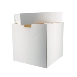 Tortenbox 25 x 25 x (H) 25 cm (Extra High cakebox) pro 10 st