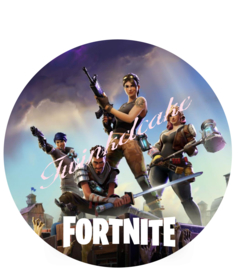 Fortnite imprimé comestible gâteau 2