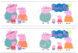 Ruban à gâteau Peppa Pig 1