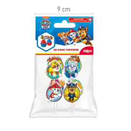 Paw Patrol Cake topper 16 pcs