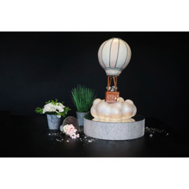 Plateau à gâteau diamant/miroir 20 cm