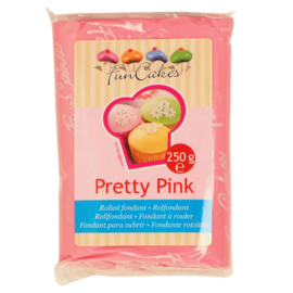 Fondant Pretty Pink (rose) - 250 gr