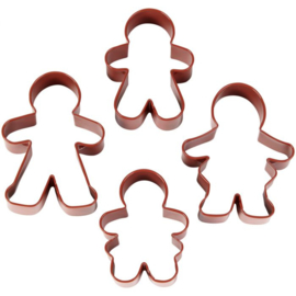 Gingerbread emporte-pièces - set 4 pcs (Wilton)