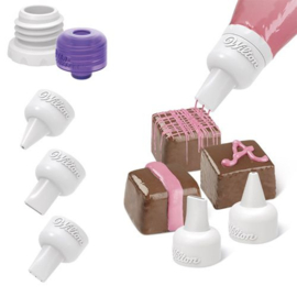 Wilton Candy Melt Decorating Tip set