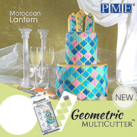 PME Geometric Morrocan set 3 pcs lantern set