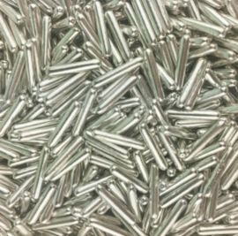 Sugar Rods Metallic Silver - 70 gr