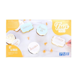 PME Fun Fonts Cupcake & Cookie colletion 2 - 66 st