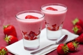 Mousse de fraises 100 gr