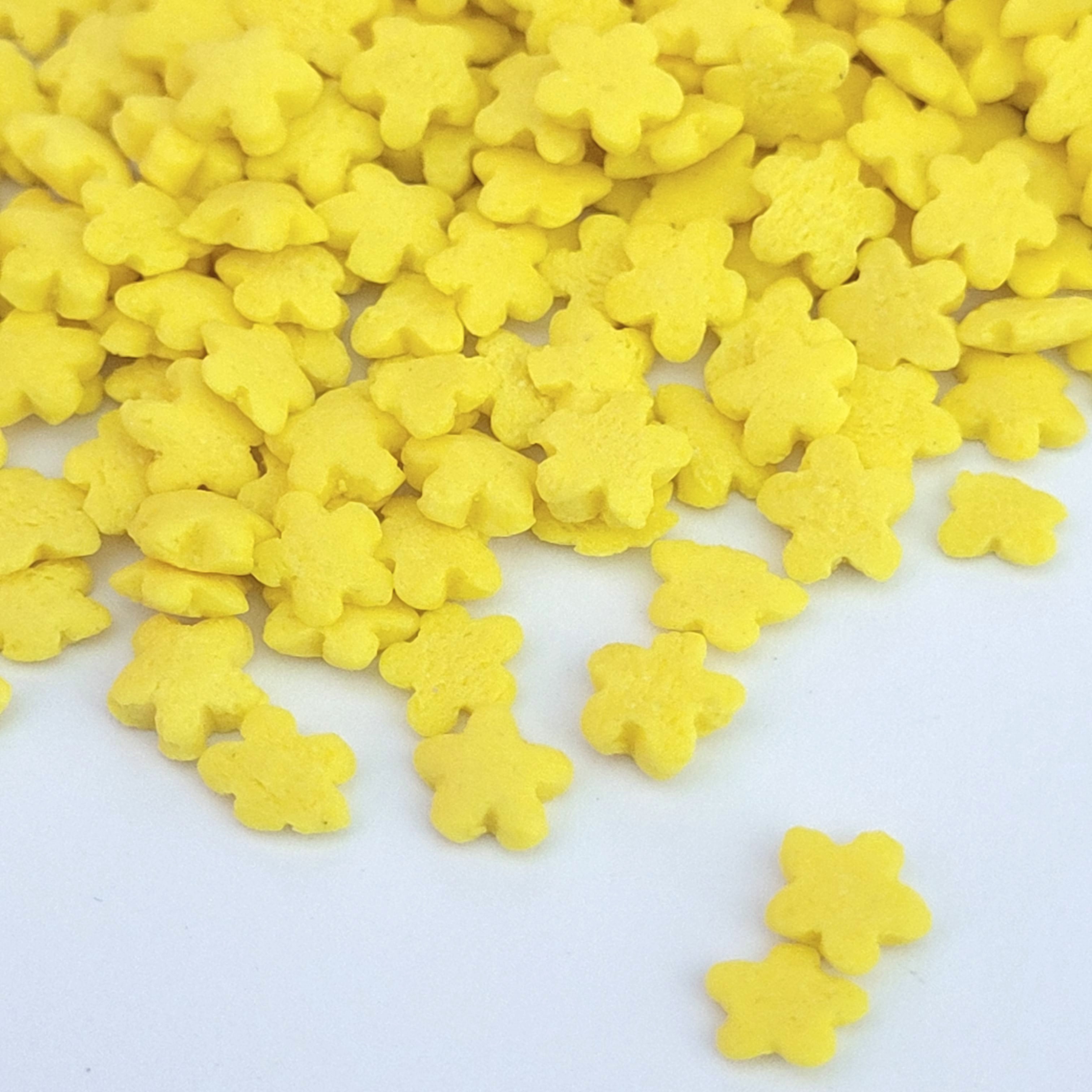 Twinkel Sprinkel Bloempjes Geel - 1 Kg