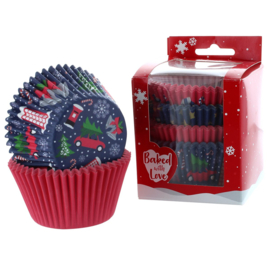 Christmas Gems baking cups 100 st