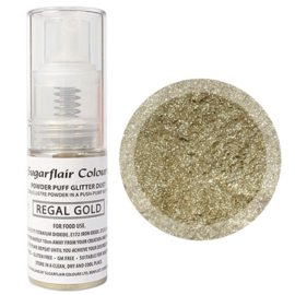 Pump Spray Glitter Dust Regal Gold 10 gr sans E171