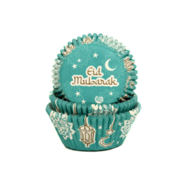 Eid Mubarak baking cups House of Marie - 50 pcs