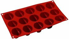 Bordelais (cannelé) bakvorm silicone 15 holtes