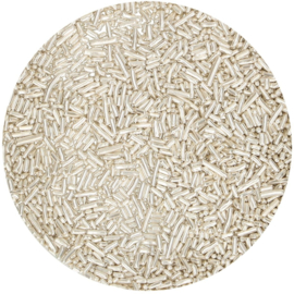 Sugar Strands Metallic Silver - 80 gr (vermicelles sucre argenté)