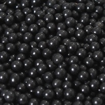 Zuckerperlen Shiny Black (schwarz)