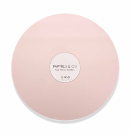 Cake Board Pastel Pink 30 cm rund