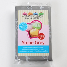 Rolled fondant Stone Grey 250 gr