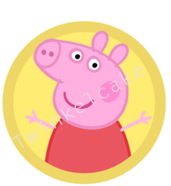 Imprimé comestible Peppa Pig 1