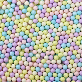 Sugar Balls Pastel kleuren 14 - 7 en 4 mm