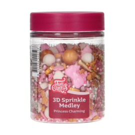 3D sprinkle medley Princess Charming 70 gr