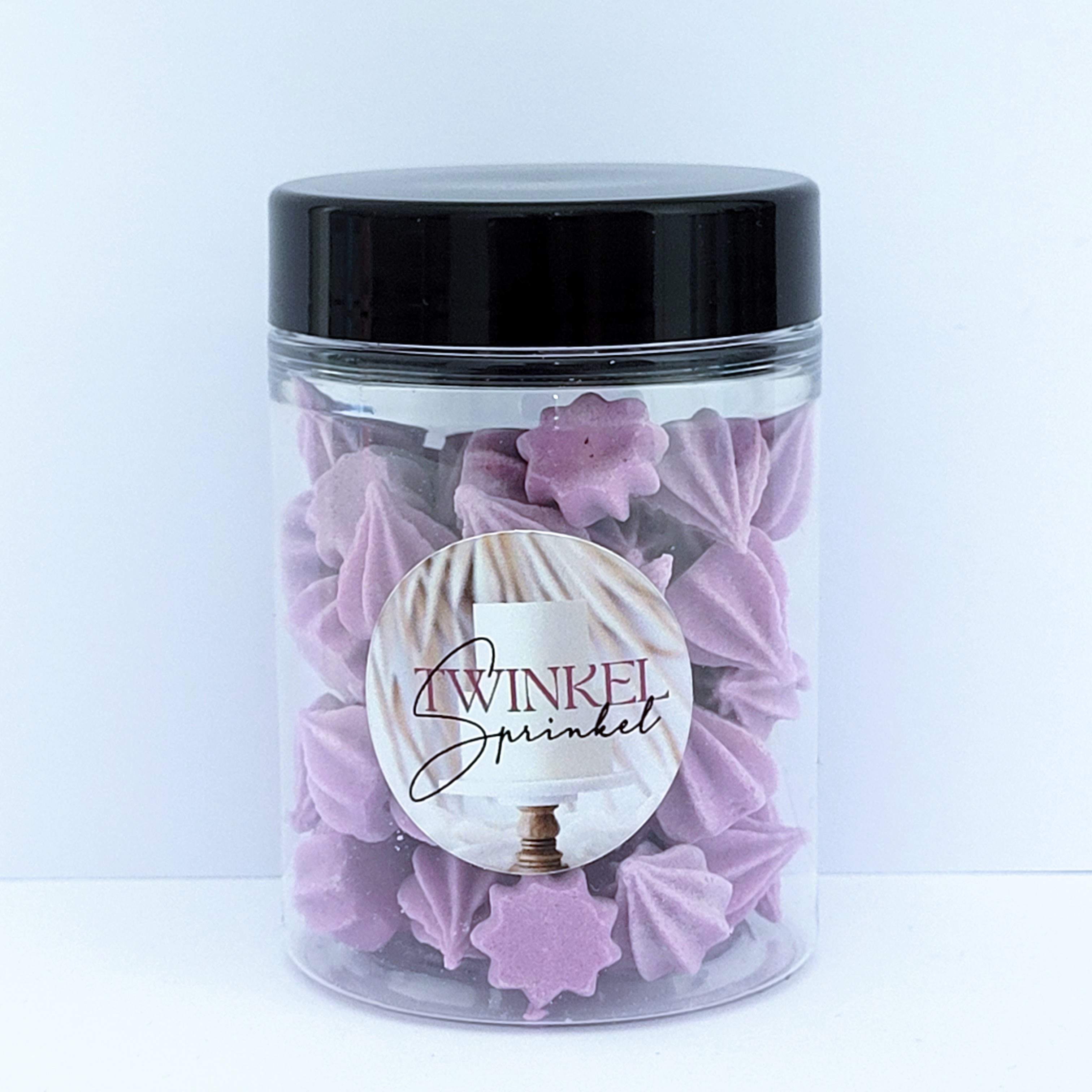 Micro Meringue  Lavender suikerdecoration 10 x 50 pcs - 36 gr wholesale