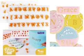 Countless Celebrations cake pan Wilton (letters & cijfers)