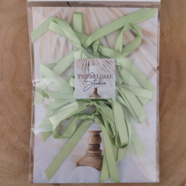 Schleifen small Hellgrün 0.7 cm - 10 st