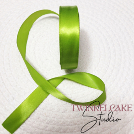 Lint Satijn Lime Green 2.0 cm