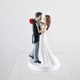 Bruidspaar "valse" 20 cm cake topper