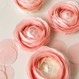 Wafer paper/ouwel paper A4 colored mix 10 pcs