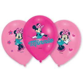 Minnie ballons 4 Farbe set 6 st
