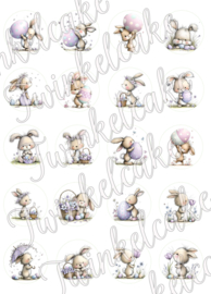 Ostern essbare Bilder cupcake 4 cm - 20 st