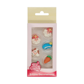 Sinterklaas suikerdecoratie 12 st